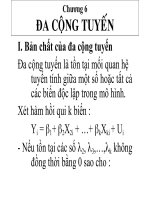 Chương 6: ĐA CỘNG TUYẾN