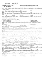 Đề Thi Thử 2010