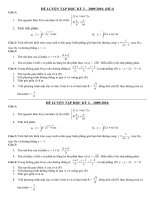 thi thử HK2 năm 2009-2010