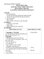 lan bong theo duong dich dat