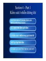 Kiểm soát ô nhiễm không khí