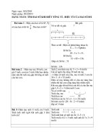 Giáo án BDHSG lớp 5 cực hót