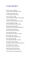 Ca Dao Châu Đốc 1