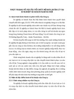 THỰC TRẠNG VỀ CƠ CẤU TỔ CHỨC BỘ MÁY QUẢN LÝ TẠI XÍ NGHIỆP XE KHÁCH NAM HÀ NỘI