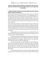 MỘT SỐ Ý KIẾN ĐỀ XUẤT NHẰM HOÀN THIỆN CÔNG TÁC KẾ TOÁN TẬP HỢP CHI PHÍ VÀ TÍNH GIÁ THÀNH Ở CÔNG TY SỨ THANH TRÌ  VIGLACERA