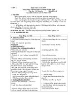 giáo án lớp 3 hai buỏi tuần 13