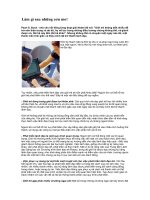 Làm gì sau những cơn mơ