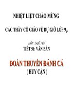 TIÊT 56 ĐOÀN THUYỀN ĐÁNH CÁ T1