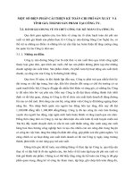 MỘT SỐ BIỆN PHÁP CẢI THIỆN KẾ TOÁN CHI PHÍ SẢN XUẤT  VÀ TÍNH GIÁ THÀNH SẢN PHẨM TẠI CÔNG TY