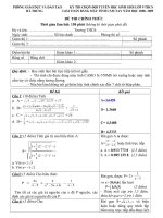 Đề thi chọn dội tuyển MTCS năm 08-09