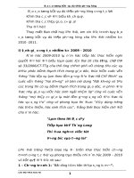 Báo cáo thành tích và dự thảo phương hướng