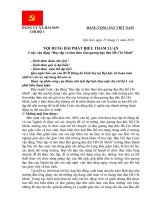 tham luan lam theo tam guong cua Bac