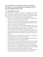 LÝ LUẬN CHUNG VỀ TỔ CHỨC CÔNG TÁC KẾ TOÁN BÁN HÀNG VÀ XÁC ĐỊNH KẾT QUẢ KINH DOANH TẠI DOANH NGHIỆP THƯƠNG MẠI