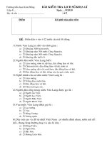 De KT LS & DL tháng 9