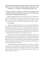 MỘT SỐ Ý KIẾN NHẰM HOÀN THIỆN CÔNG TÁC HẠCH TOÁN CHI PHÍ SẢN XUẤT VÀ TÍNH GIÁ THÀNH SẢN PHẨM  TẠI CÔNG TY CỔ PHẦN ĐẦU TƯ  XÂY DỰNG VÀ KINH DOANH NƯỚC SẠCH