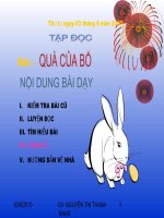 tap doc: Quà của bố