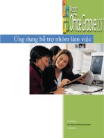 Office groove 2007 Ứng dụng hỗ trợ nhóm làm việc