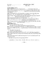 Đề kiểm tra Hóa 10CB-lân2(hk1)