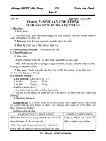 sinh 6 tiet 30 theo chuẩn