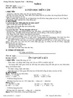 buổi 2 lớp 4 tuần 9