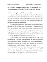 MỘT SỐ NHẬN XÉT KIẾN NGHỊ VỀ CÔNG TÁC KIỂM TOÁN TIỀN TRONG KIỂM TOÁN BÁO CÁO TÀI CHÍNH TẠI CÔNG TY AASC