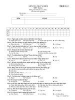 Đề KT 15'''' Tin 8(LT) - đề 1