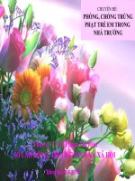 phong chong trung phat tre em trong nha truong