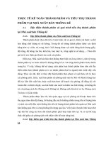 THỰC TẾ KẾ TOÁN THÀNH PHẨM VÀ TIÊU THỤ THÀNH PHẨM TẠI NHÀ XUẤT BẢN THỐNG KÊ