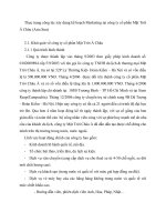 Thực trạng công tác xây dựng kế hoạch Marketing tại công ty cổ phần Mặt Trời Á Châu