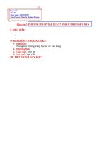 giáo án thể dục lớp 9