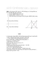 Bài Ôn Tập Hình Học 8_Chương I
