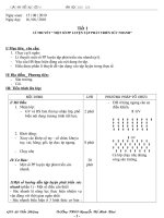 giáo án thể dục 8