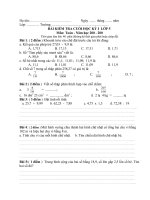 ĐỀ THI TOÁN 5 2010-2011