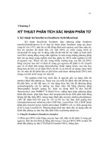 Kỹ thuật phân tích xác nhận phân tử