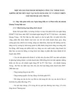 MỘT SỐ GIẢI PÁH NHẰM MỞ RỘNG CÔNG TÁC THNH TOÁN KHÔNG DÙNH TIỀN MẶT TẠI NGÂN HÀNG ĐẦU TƯ VÀ PHÁT TRIỂN CHI NHÁNH QUANG TRUNG