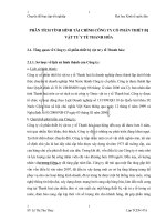 PHÂN TÍCH TÌNH HÌNH TÀI CHÍNH CÔNG TY CỔ PHẦN THIẾT BỊ VẬT TƯ Y TẾ THANH HÓA