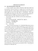 TỔNG QUAN VỀ CÔNG TY CỔ PHẦN VẬN TẢI VÀ DỊCH VỤ PETROLIMEX NGHỆ TĨNH