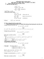 Bồi dưỡng HSG- biến đổi căn thức