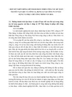 MỘT SỐ Ý KIẾN ĐÓNG GÓP NHẰM HOÀN THIỆN CÔNG TÁC KẾ TOÁN NGUYÊN VẬT LIỆU VÀ CÔNG CỤ