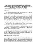 GIẢI PHÁP VÀ KIẾN NGHỊ NHẰM HOÀN THIỆN CÔNG TÁC KẾ TOÁN BÁN HÀNG VÀ XÁC ĐỊNH KẾT QUẢ BÁN HÀNG TẠI CÔNG TY XÂY DỰNG VÀ PHÁT TRIỂN NÔNG THÔN 9