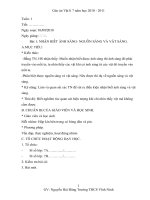 giáo án lí tiết 1 tới tiết 14