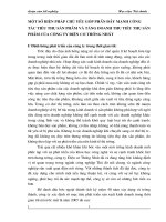 MỘT SỐ BIỆN PHÁP CHỦ YẾU GÓP PHẦN ĐẨY MẠNH CÔNG TÁC TIÊU THỤ SẢN PHẨM VÀ TĂNG DOANH THU TIÊU THỤ SẢN PHẨM CỦA CÔNG TY ĐIỆN CƠ THỐNG NHẤT