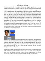 Sử dụng mặt nạ