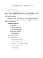 GIỚI THIỆU CHUNG VỀ CÔNG TẮC TƠ