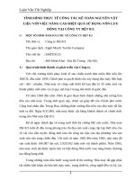 TÌNH HÌNH THỰC TẾ CÔNG TÁC KẾ TOÁN NGUYÊN VẬT LIỆU VỚI VIỆC NÂNG CAO HIỆU QUẢ SỬ DỤNG VỐN LƯU ĐỘNG TẠI CÔNG TY DỆT 8-3