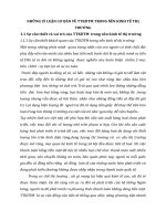 NHỮNG LÝ LUẬN CƠ BẢN VỀ TTKDTM TRONG NỀN KINH TẾ THỊ TRƯỜNG