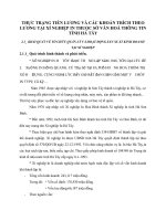 THỰC TRẠNG TIỀN LƯƠNG VÀ CÁC KHOẢN TRÍCH THEO LƯƠNG TẠI XÍ NGHIỆP IN THUỘC SỞ VĂN HOÁ THÔNG TIN TỈNH HÀ TÂY