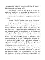 Các đặc điểm có ảnh hưởng đến công tác trả lương của công ty