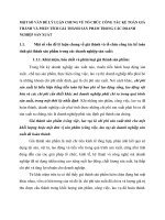 MỘT SỐ VẤN ĐỀ LÝ LUẬN CHUNG VỀ TỔ CHỨC CÔNG TÁC KẾ TOÁN GIÁ THÀNH VÀ PHÂN TÍCH GIÁ THÀNH SẢN PHẨM TRONG CÁC DOANH NGHIỆP SẢN XUẤT
