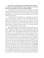 thực trạng cho vay đối với  hộ sản xuất của nhNoPTNT Huyện đô lương